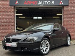 Zwart Gebruikt 2007 BMW 630 Coupé | € 10.950