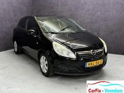Zwart Gebruikt 2009 Opel Corsa Business Hatchback | € 2.250 (Goede deal)