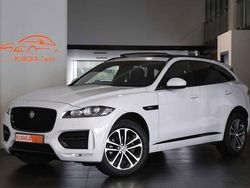 Wit Gebruikt 2018 Jaguar F-Pace R-Sport SUV | € 21.499