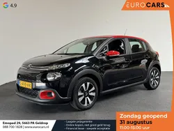 Zwart Gebruikt 2017 Citroën C3 PureTech Hatchback | € 9.290 (Eerlijke prijs)