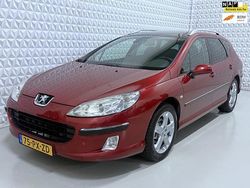 Rood (metallic) Gebruikt 2005 Peugeot 407 Stationwagen | € 1.999 (Duur)