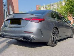 Grijs Gebruikt 2021 Mercedes C180 AMG line Sedan | € 41.000 (Iets duurder)