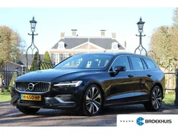 Zwart, metallic lak Gebruikt 2020 Volvo V60 Inscription Stationwagen | € 24.900 (Eerlijke prijs)