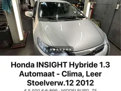 Gebruikt 2012 Honda Insight Exclusive Sedan | € 5.950 (Eerlijke prijs)
