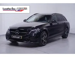 Obsidian black metallic Gebruikt 2021 Mercedes C300 Business Stationwagen | € 32.700 (Iets duurder)