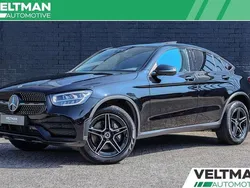 Zwart Gebruikt 2022 Mercedes GLC300e AMG line Coupé | € 48.795 (Goede deal)