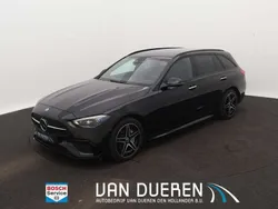 Zwart Gebruikt 2023 Mercedes C300e AMG line Stationwagen | € 46.950 (Goede deal)
