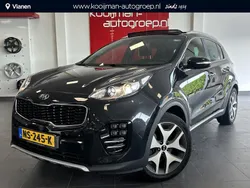 (1k) pearl black m Gebruikt 2017 Kia Sportage GT-Line SUV | € 21.950 (Duur)
