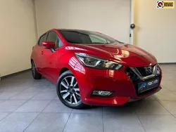 Rood Gebruikt 2017 Nissan Micra Hatchback | € 10.699 (Eerlijke prijs)