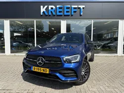 Blauw, metallic lak Gebruikt 2021 Mercedes GLC300 Business Coupé | € 47.950 (Goede deal)