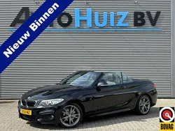 Zwart, metallic lak Gebruikt 2018 BMW 218 Executive Cabriolet | € 23.990 (Iets duurder)