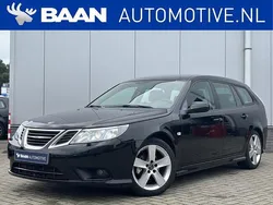 Zwart Gebruikt 2012 Saab 9-3 Linear Stationwagen | € 4.999