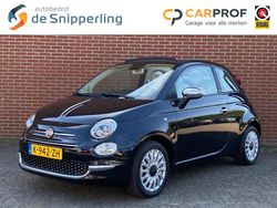 Zwart Gebruikt 2021 Fiat 500C Lounge Cabriolet | € 15.450 (Eerlijke prijs)