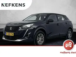 Zwart Gebruikt 2021 Peugeot e-2008 Active SUV | € 17.425 (Goede deal)