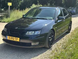 Zwart Gebruikt 2004 Saab 9-3 Linear Sedan | € 2.600