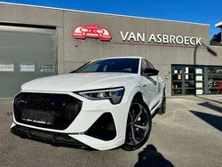 Wit Gebruikt 2021 Audi e-tron S-Line SUV | € 49.000