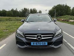 Grijs Gebruikt 2015 Mercedes C220 Prestige Stationwagen | € 13.000 (Duur)