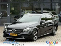 Zwart Gebruikt 2019 Mercedes C200 Business Stationwagen | € 28.699 (Eerlijke prijs)
