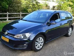 Blauw Gebruikt 2015 VW Golf VII Comfortline Stationwagen | € 4.999 (Goede deal)