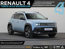 Blauw, metallic lak Nieuw 2025 Renault 4 E-Tech Komfort SUV | € 35.965 (Eerlijke prijs)
