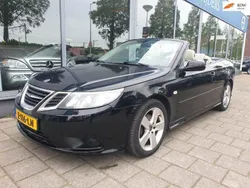 Zwart Gebruikt 2008 Saab 9-3 Cabriolet Linear Cabriolet | € 16.450
