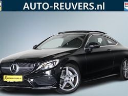 Zwart Gebruikt 2016 Mercedes C180 AMG line Coupé | € 22.900 (Goede deal)
