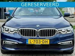 Blauw Gebruikt 2017 BMW 520 Luxury Line Sedan | € 26.950