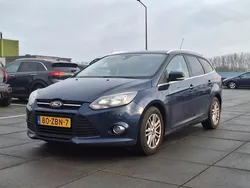Blauw Gebruikt 2012 Ford Focus Titanium Stationwagen | € 4.949 (Eerlijke prijs)