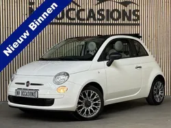 Wit, metallic lak Gebruikt 2013 Fiat 500C Lounge Cabriolet | € 6.940 (Eerlijke prijs)