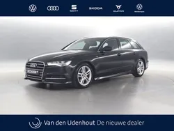 Zwart Gebruikt 2017 Audi A6 S-Line Stationwagen | € 24.850 (Goede deal)
