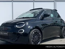 Zwart Nieuw 2025 Fiat 500C La Prima Cabriolet | € 40.689