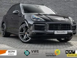 Zwart, metallic lak Gebruikt 2019 Porsche Cayenne Turbo SUV | € 59.950