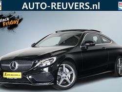 Zwart Gebruikt 2016 Mercedes C180 AMG line Coupé | € 22.900 (Goede deal)