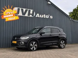 Zwart, metallic lak Gebruikt 2021 VW T-Cross R-line SUV | € 22.500 (Eerlijke prijs)