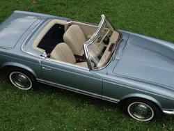 Blauwhorizon blue (304) Gebruikt 1968 Mercedes SL280 Cabriolet | € 260.000