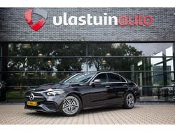 Zwart Gebruikt 2022 Mercedes C300 AMG line Sedan | € 38.950 (Super prijs)