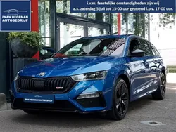 Blauw, metallic lak Gebruikt 2022 Skoda Octavia Business Line Stationwagen | € 30.490 (Eerlijke prijs)