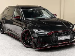 Zwart Gebruikt 2019 Audi RS6 S-Line Stationwagen | € 194.995 (Goede deal)