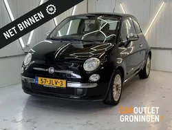 Zwart Gebruikt 2009 Fiat 500 Lounge Hatchback | € 4.990 (Eerlijke prijs)