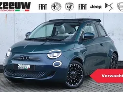 Blauw Gebruikt 2021 Fiat 500e La Prima Cabriolet | € 23.900 (Iets duurder)