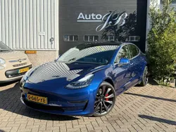 Blauw Gebruikt 2019 Tesla Model 3 Performance Sedan | € 23.950 (Eerlijke prijs)