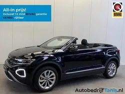 Zwart, metallic lak Gebruikt 2024 VW T-Roc Cabriolet Style Cabriolet | € 38.650 (Iets duurder)