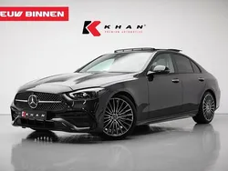 Grijs, metallic lak Gebruikt 2021 Mercedes C180 AMG line Sedan | € 45.495 (Duur)