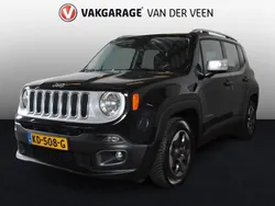 Zwart, metallic lak Gebruikt 2016 Jeep Renegade Longitude SUV | € 16.945 (Eerlijke prijs)