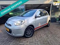 Grijs, metallic lak Gebruikt 2012 Nissan Micra Acenta Hatchback | € 4.350 (Eerlijke prijs)