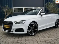 Wit Gebruikt 2018 Audi A3 Cabriolet S-Line Cabriolet | € 27.950 (Iets duurder)