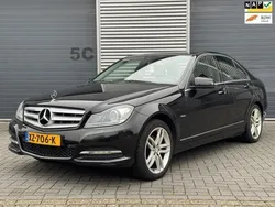 Zwart Gebruikt 2011 Mercedes C200 Sedan | € 3.950