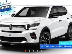 Wit Nieuw 2025 Citroën C3 Hatchback | € 25.277 (Goede deal)