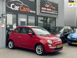 Rood Gebruikt 2009 Fiat 500C Lounge Cabriolet | € 4.990 (Eerlijke prijs)