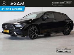Zwart Gebruikt 2025 Mercedes CLA250e Shooting Brake AMG line Stationwagen | € 44.450 (Iets duurder)